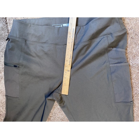 Carhartt Women's Size XL Fited Leggings Pockets - Picture 4 of 12